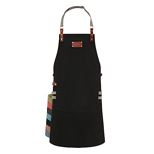 Ess-Nische® Kochschürze Grillschürze für Männer und Frauen -...