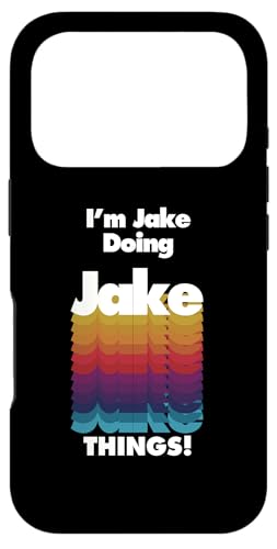I'm Jake Doing Jake Things �ʔ����a�����̖��O �X�}�z�P�[�X iPhone 17 Pro �p