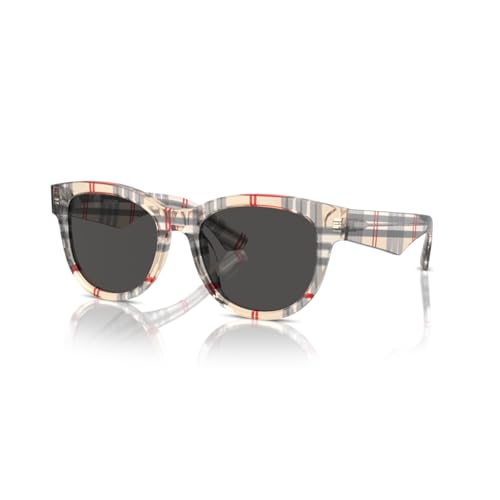 BURBERRY BE4432U 412287 54MM Vintage Check/Dark Grey Phantos Sunglasses for Women + Bundle with Accessory Eyewear Kit