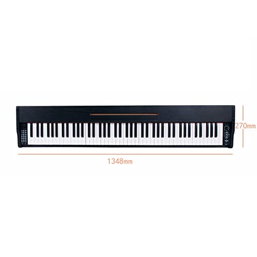 Le clavier de piano numérique portable à 88 touches prend en charge les doubles haut-parleurs stéréo MIDI USB pour les… - Les Beatles, Paul McCartney, John Lennon, RIngo Starr, George Harrison Le clavier de piano numérique portable à 88 touches prend en charge les doubles haut-parleurs stéréo MIDI USB pour les… – Image 8