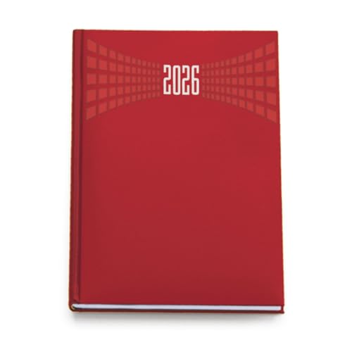 Agenda giornaliera 2026 morbida,21x30cm A4, multilingua, sabato e domenica separata