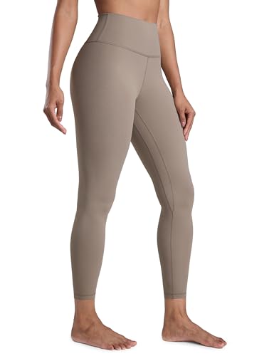 CRZ YOGA Butterlift Workout Leggings 25 - High Waisted Pilates Gym Athletic Womens Yoga Pants Buttery Soft Creamy Latte Medium