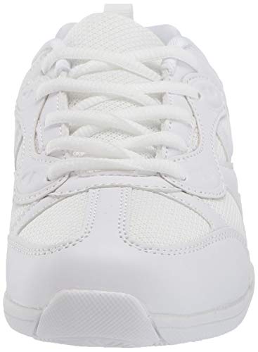 Danzcue Girls’ Nova Cheerleading Shoes Youth Cheer Shoes Athletic Training Sport Shoes, White2