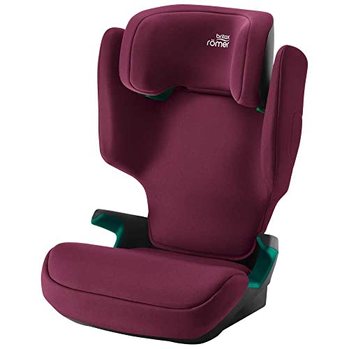 BRITAX ROMER Kindersitz ADVENTURE PLUS 2, fur Kinder von 100-150 cm (i-Size), 3, 5-12 Jahre, Burgundy Red