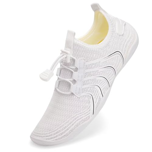 Image of YALOX Water Shoes Men's Women's Swim Shoes Outdoor Beach Barefoot Quick-Dry Aqua Pool Socks Swimming Yoga Surfing Exercise