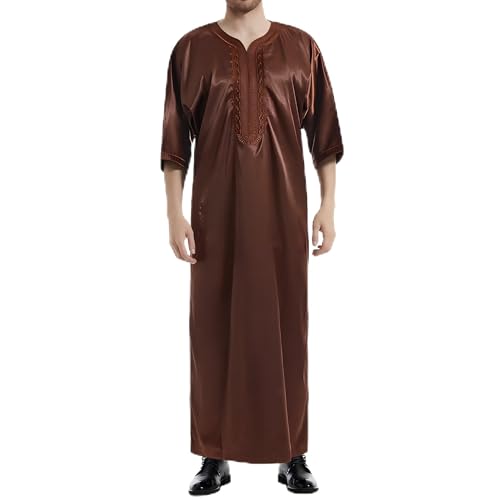 Men's Kaftan - Muslim Robe Thobe Caftan