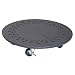 Produktbild Wagner Pflanzenroller Stone Ø 34 x 7,5 cm I Blumenroller für Außenbereich + Innenbereich I Kübelroller aus Beton, Ornamente, Schiefer I 2 Feststeller I Tragkraft 100 kg - 20090201