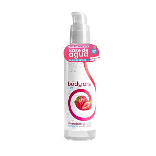 Gel Íntimo Lubricante A Base De Agua Sabor Fresa 150 ml Natural Sensación Dulce Hidratante Sensorial Suave Sin Parabenos Fórmula Respetuosa Con La Piel Lubrificación Fluida Y Segura Fácil de Limpiar