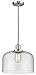Innovations 201C-SN-G74-L 1 Light Mini Pendant, Pwt Nckl B/S Slvr. Finish