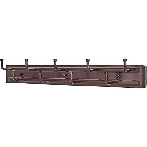Rev-A-Shelf - BRC-14ORB - 14 in. Oil Rubbed Bronze Pull-Out Belt Rack Rev-A-Shelf - BRC-14ORB - 14 in. Oil Rubbed Bronze Pull-Out Belt Rack