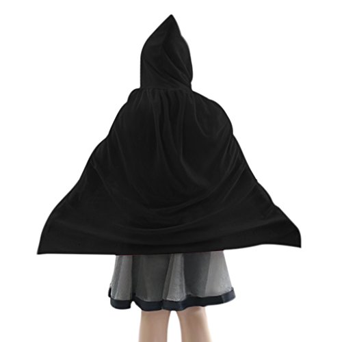 Disfraz infantil capa con capucha terciopelo cosplay miniatura 5