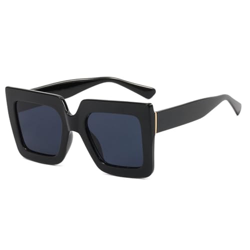 Lunettes de soleil carrées pour masquer la fatigue avec style