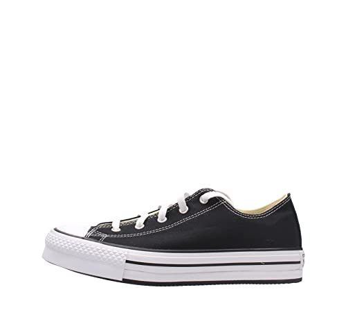 Converse 272857C Undefined's All Star Ox Lift Platform CLAS Trainers (Black White, US 6.5)