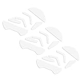 PATIKIL Rounded Curved Edges Mouse Feet Skates Pads 0.6mm for G302/G303 Gaming Mouse Feet Replacement White 6Pcs/3 Set
