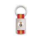 ADCSHOP Llavero con escudo escudo de Armada españo...: Llavero de la Armada Española con una cinta de bandera española en nylon resistente, que refleja el orgullo y el amor por España y su armada. Fabricado con materiales de alta calidad, incluyendo zamak y nylon, para garantizar la durabilidad y resiste...