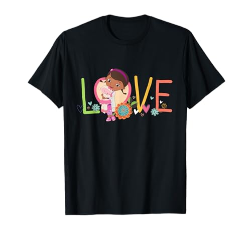 T-shirt Disney Doc McStuffins et Lambie Love le cadeau tendre pour fille