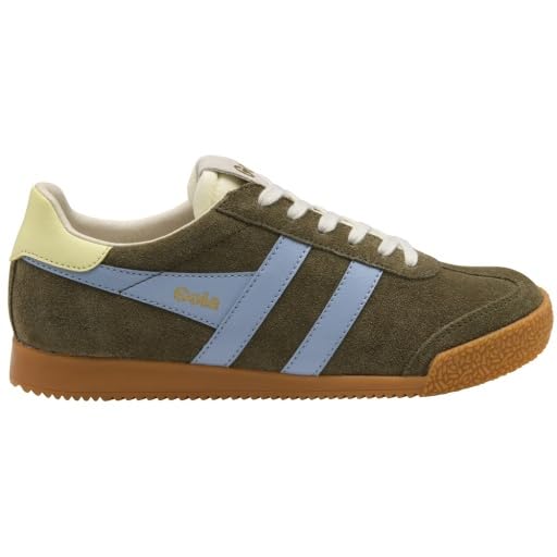 Gola, Women's, Elan, Khaki/Air/Buttermilk, 10 Medium