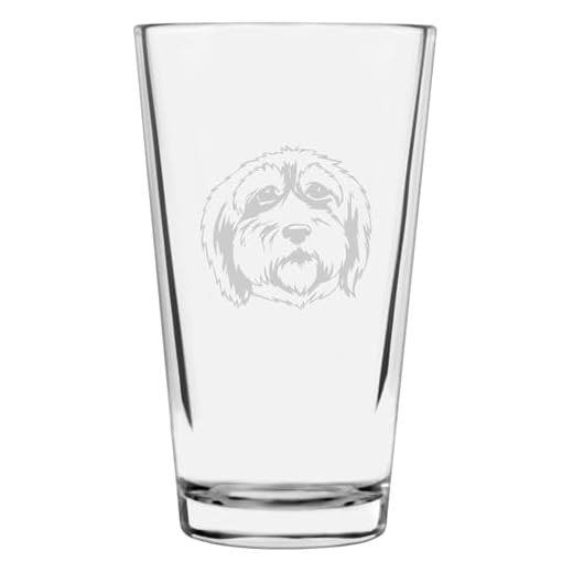 Etched Laser Art Polish Lowland Sheepdog (PON) Custom Personalized Dog Themed Pint Glasses - Custom Etched Pint Glassware, Ideal Gift for Dog Lovers, Drinking Glasses for Beer, Cocktails