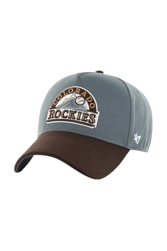 Casquette 47 Sure Shot MVP DT Colorado Rockies Basalt, résolvez vos problèmes de taille de chapeau