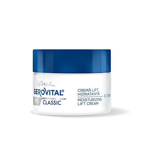 Crema Gerovital H3 Classic lift alivia la tirantez y sequedad del rostro edad 35+