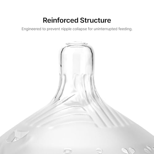 image for Comotomo Silicone Replacement Nipples for Baby Bottle Gen 2 (2026 Rele