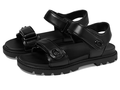 Image of Coach Women's Brynn Leather Sandal