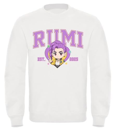 MAGLIERIA CONFORTI Felpa Girocollo di Rumi per Bambina Unisex Spedizione