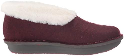 Clarks Women's Step Flow Low Slipper, Maroon Felt, 7 M US | Image 5