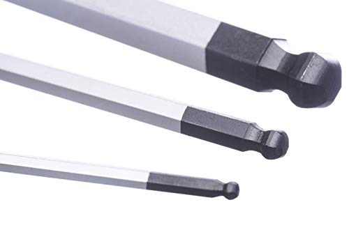 king tony 22108MR Thermoformed 6-Sided Hex Key with T-Handle Metric L Spherical Head Set of 8 - Image 4