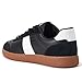 UBFEN Womens Fashion Sneakers Classic Retro Trainers Skate Shoes Casual Comfort Walking Footwear White Black Size US 7.5