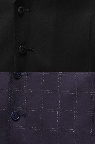 Image of Van Heusen Men's Polyester Blend Three Piece Suit-Dress Set