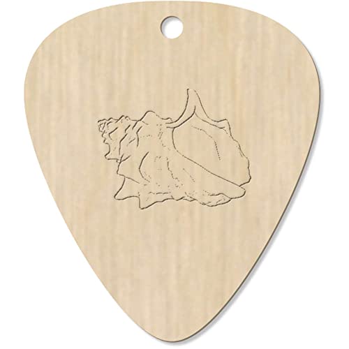 Azeeda 7 x ‘Coquillage’ médiator/pic de Guitare (GP00026557) - Les Beatles, Paul McCartney, John Lennon, RIngo Starr, George Harrison Azeeda 7 x 'Coquillage' médiator/pic de Guitare (GP00026557)