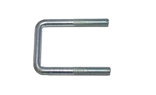 FP INOX Etrier U Fixation Acier 50mm pour Diabolo Central Fixe/basculant Cover