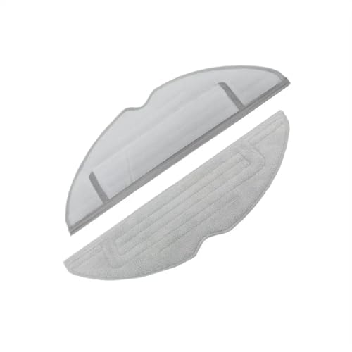 Washable Filter Mop & Accessories,Compatible for Roborock S7 MaxV Ultra | Robot Vacuum Cleaner Parts - Main Brush, Side Brush, Dust Bag(Washable Filter 2PC)