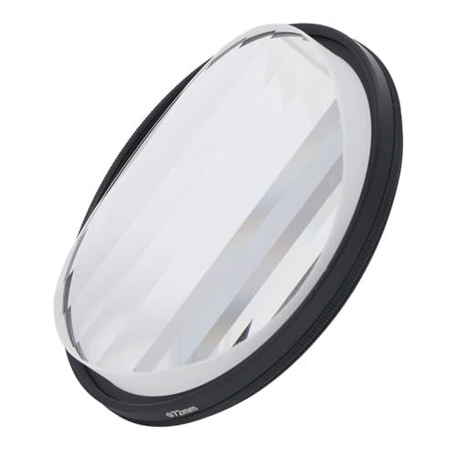Prisme en verre linéaire 72mm avec filtres d'effet de caméra