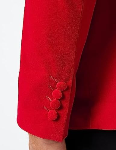 Men’s Velvet Blazer Classic Smart Casual Tailored Fit Wedding Suit Jacket3