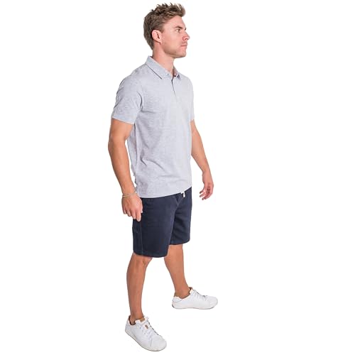 Camiseta polo para hombre, manga corta, de algodón orgánico miniatura 5