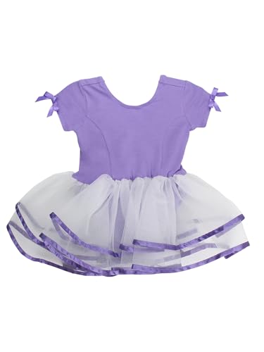 RuffleButts Girls Dancewear Signature Tutu Leotard