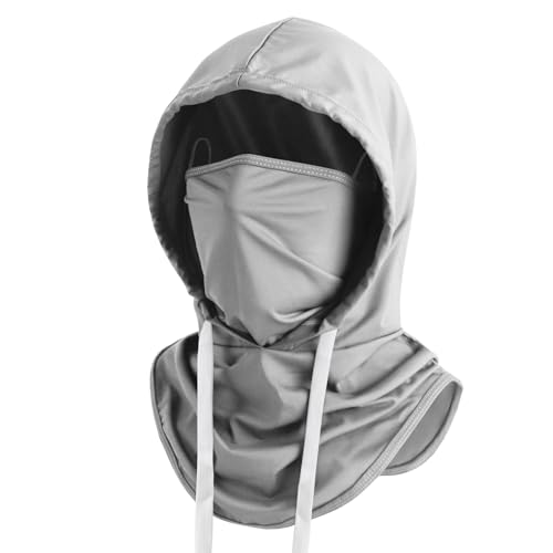 Summer Balaclava Face Mask with Breathable Holes Sun Face Shield UV Protection Full Head Mask for Men Women Fishing Cycling