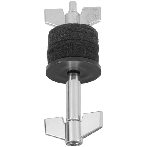 ERINGOGO Brazo Extensor para Soporte de Platillo de Batería, Aleación Plateada con Fieltro, Proporciona Opciones Tonales y Fácil Instalación miniatura 1