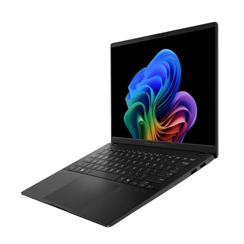 Image of ASUS Vivobook S 14 Copilot+ PC Laptop 14 inch WUXGA OLED 60Hz Laptop Intel Core Ultra 7 258V 32GB RAM 1TB SSD, Black, Windows 11 Pro