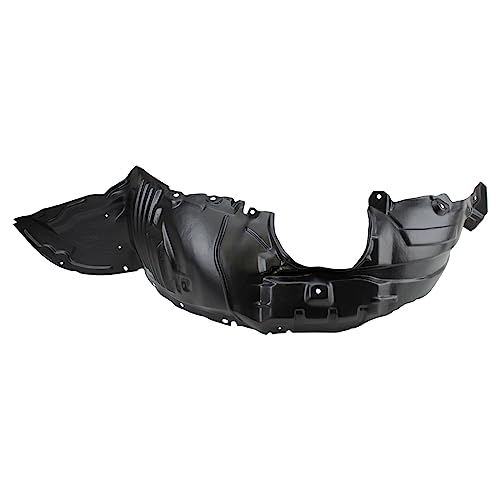Image of TRQ Front Driver and Passenger Side Inner Fender Liner Set Compatible with 2010-2013 Mazda 3