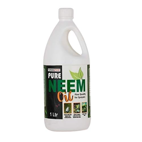 Image of Chipku Pure Cold Pressed Water Soluble Neem Oil 1 ltr Pack of 2 With Free Spray Gun Concentrate For Plants& Garden For Indoor & Outdoor Removes Aphids Fungus Thriphs For Making 50 Neem Spray Bottles