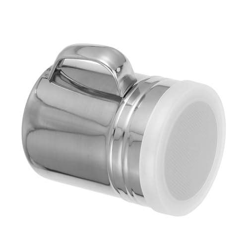 NAMOARLY Powder Sugar Sifter Stainless Steel Spice Jar with Fine Strainer for Baking Baking Cans