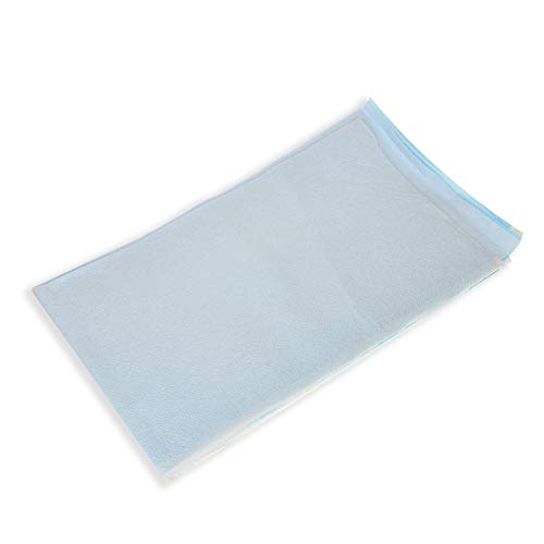 Image of Dealmed Disposable Stretcher Sheets 50 Count, Blue, 40 inch x 72 inch, Ideal for Stretchers, Exam Tables, and Other Furniture