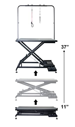 SHELANDY Pet Dog Grooming Table Electric & Heavy Duty...