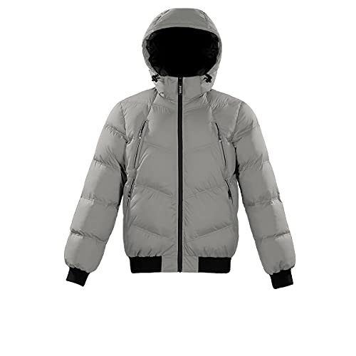 Triple F.A.T. Goose Reizen Men's Duck Down Puffer Jacket (Quiet Grey, X-Large)