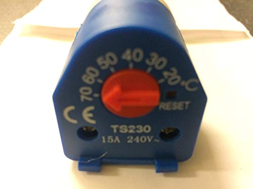 18" Immersion Heater Thermostat with Thermal Cut Out Reset Button