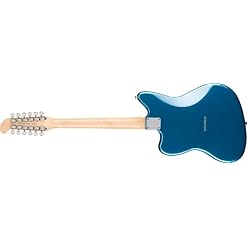 Squier Paranormal Jazzmaster XII (Lake Placid Blue) – Guitare Électrique - Les Beatles, Paul McCartney, John Lennon, RIngo Starr, George Harrison Squier Paranormal Jazzmaster XII (Lake Placid Blue) - Guitare Électrique – Image 2