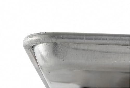 Winco Commercial-Grade Aluminum Sheet Pan, Open Bead, 16 Gauge, 1/4 Size